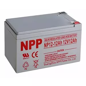 Аккумулятор 12V 12Ah T2(F2) Pb AGM NPP