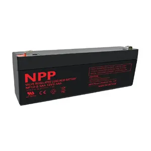 Герметичный аккумулятор AGM NPP NP12-2.3Ah 12В 2.3А·ч