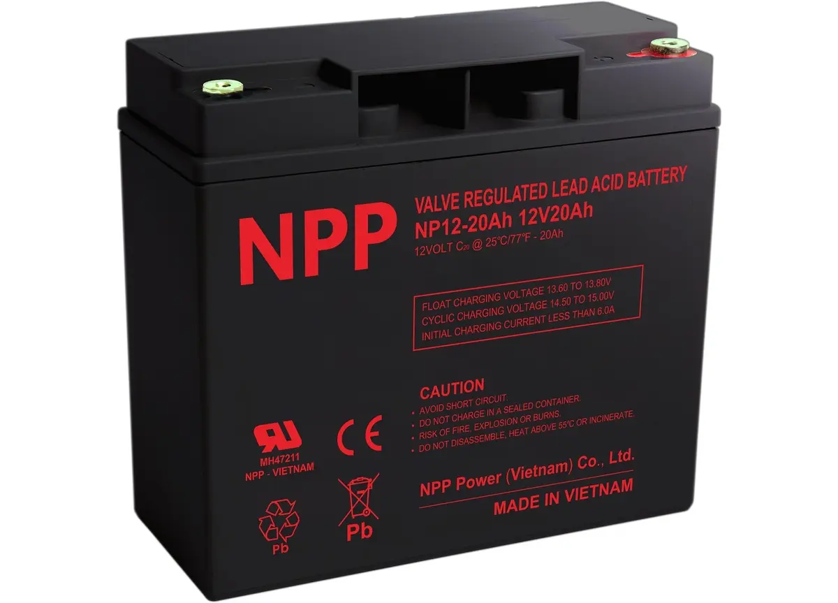 Akumulators NPP NP12-20Ah 12V 20Ah Photo 2