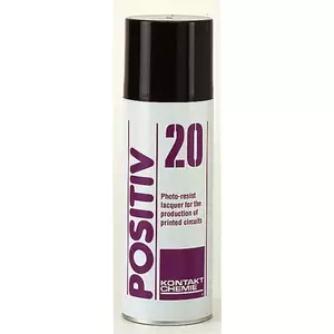 Photo-sensitive lacquer 200 ml kontakt chemie — light-sensitive coating for PCB and surface protection