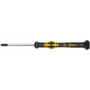 Skrūvgriezis Wera Micro PH1 80 mm ESD — Phillips PH1, 80 mm kāts, ESD aizsardzība