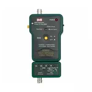 Kabeļu testeris MS6810 OEM — RJ45 un RJ11 savienojumu pārbaude