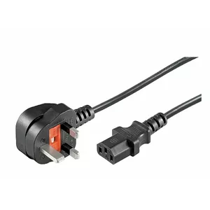 Power cable 1.8 UK plug, IEC C13