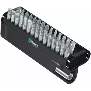 Wera Bit Set Bit-Check 30 Metal 057434 — 30-piece screwdriver bit set in metal case