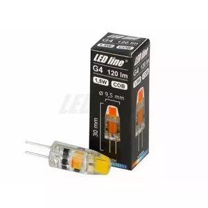 Spuldze LED line® G4 COB 12V AC/DC 1,5W 120lm 6000K