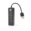 USB Hub Nedis UHUBU2420BK Photo 3