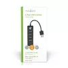 USB Hub Nedis UHUBU2420BK Photo 4