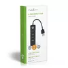 USB Hub Nedis UHUBU2420BK Photo 6