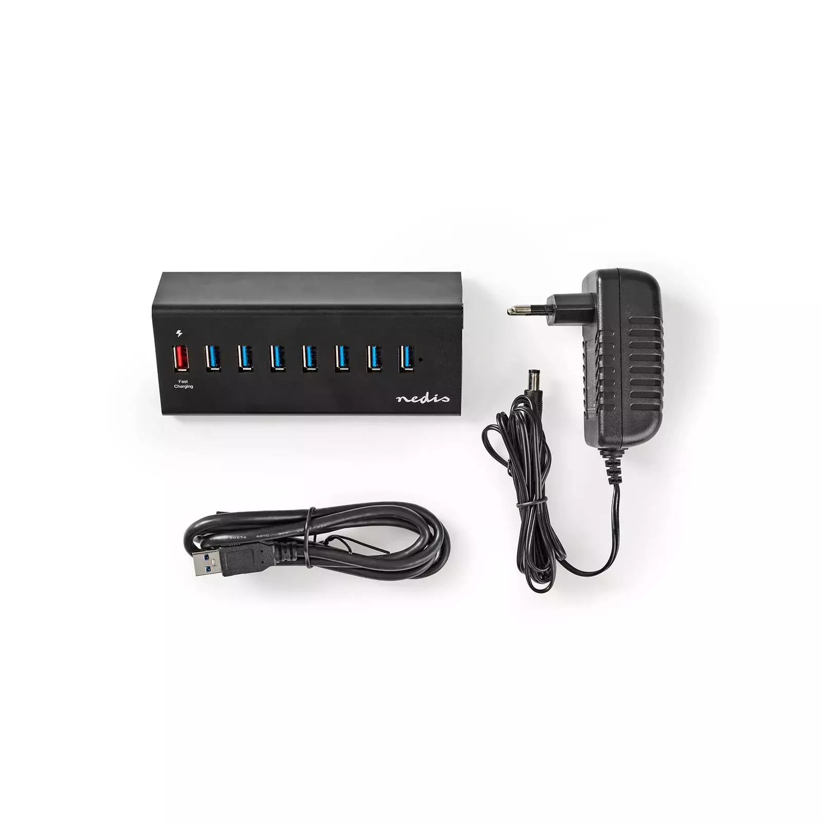 Nedis UHUBUP3810BK interface hub UHUBUP3810BK Photo 10