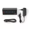 Nedis UHUBUP3810BK interface hub UHUBUP3810BK Photo 10