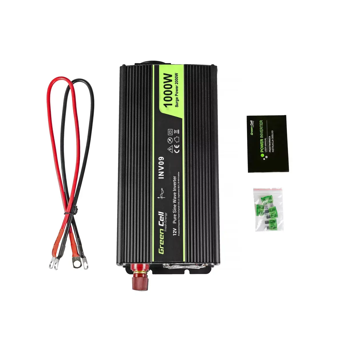 Jaudas adapteris inverters Green Cell INV09 Photo 5