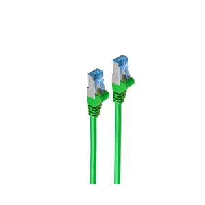 networking cable ShiverPeaks BS75711-G Cat6a S/FTP Green 1 m