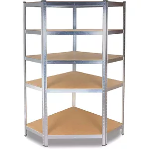 Стеллаж для садовых принадлежностей top e shop REGAŁ GC9040 — напольный/настенный, оцинкованная сталь и МДФ, 900×400×1800 мм, грузоподъёмность 875 кг