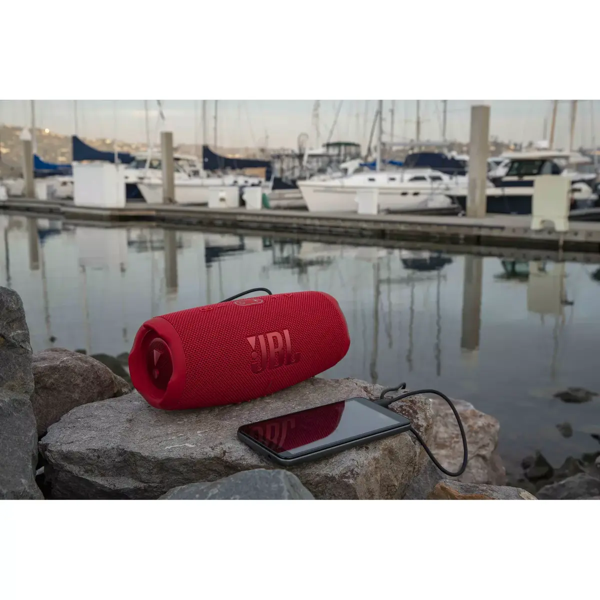 Stereo Portable Speaker JBL CHARGE 5 WHITE JBLCHARGE5WHT Photo 10