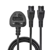 Кабель питания Lindy 2.5 м UK на 2 x IEC C5 Photo 2