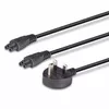 Кабель питания Lindy 2.5 м UK на 2 x IEC C5 Photo 5