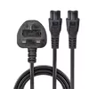 Кабель питания Lindy 2.5 м UK на 2 x IEC C5 Photo 7