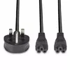 Кабель питания Lindy 2.5 м UK на 2 x IEC C5 Photo 9