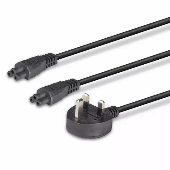 Кабель питания Lindy 2.5 м UK на 2 x IEC C5 Photo 10