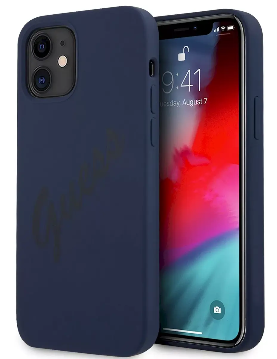 Hardcase GUESS GUHCP12SLSVSBL for iPhone 12 mini Photo 3