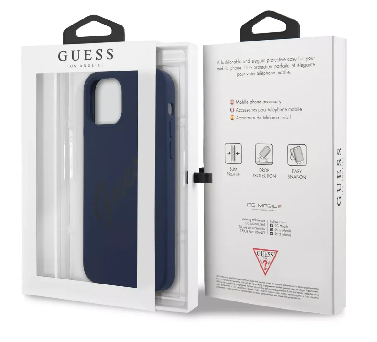 Hardcase GUESS GUHCP12SLSVSBL for iPhone 12 mini Photo 5