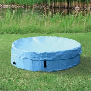 Cover Trixie 39485 — blue plastic pool cover for pet pool/accessory