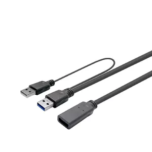 Vivolink PROUSB3AAF5C USB cable 5 m USB 3.2 Gen 1 (3.1 Gen 1) USB A Black