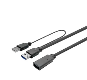 VivoLink PROUSB3AAF7C USB 3.2 Gen 1 cable USB A male to USB A female 7 m black