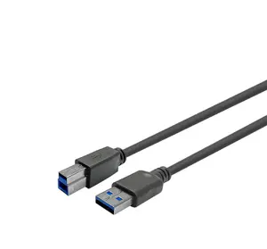 VivoLink PROUSB3AB7C USB cable USB 3.2 Gen 1 7 m USB A to USB B Black