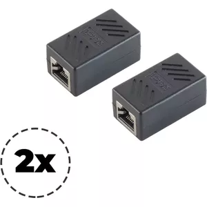 Adapteris ShiverPeaks modulārs patch savienotājs Cat. 6A 08-01041-2, RJ45 savienojums inline
