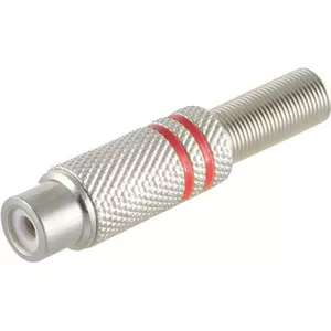 Cinch coupling ShiverPeaks 52001-R metal, 6 mm, red