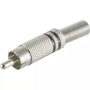 Cinch (RCA) connector ShiverPeaks 6 mm metal 52000-S