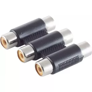 Adapter ShiverPeaks 57044 — 3 RCA (Cinch) couplers for audio connectivity