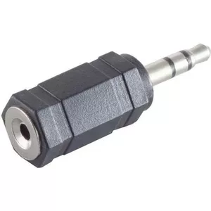 Audio adapter ShiverPeaks 57021 — 3.5 mm stereo plug (male) to 3.5 mm stereo socket (female)