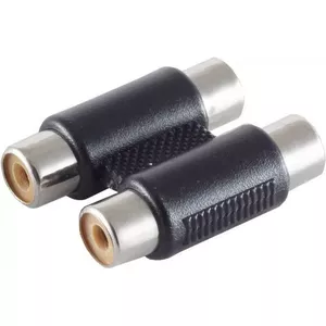 Adapter ShiverPeaks 57041 — 2x cinch (RCA) couplers for audio connectivity