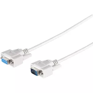 Удлинитель D‑SUB ShiverPeaks AK 2303 с 9‑контактным разъемом, 3 м