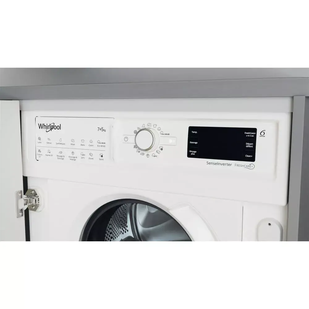 WHIRLPOOL BI WDWG 751482 EU N — встраиваемый стирально-сушильный Photo 9