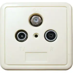 Antenna socket ShiverPeaks 83905-10DCSETL for BK and SAT connections