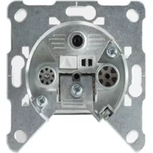 Antenna Socket SAT+BK ShiverPeaks 15-93001 1 dB, wall outlet for satellite and terrestrial signals