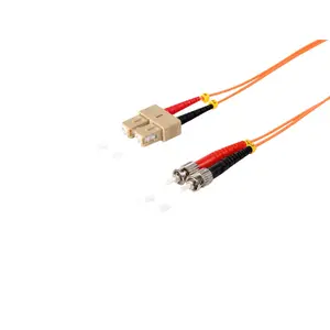 Fibre Optic Cable ShiverPeaks 77912 2m SC ST Orange