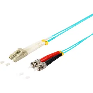 Duplex LWL Patch Cable ShiverPeaks 77941/3 50/125µ OM3 1 m
