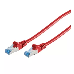 Tīkla kabelis S/CONN 75725-R Sarkans 15m Cat6a S/FTP