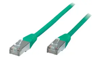 Networking Cable ShiverPeaks BS75111-G 1m Cat5e F/UTP Green