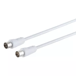 Coaxial Cable S/CONN 80022-128 1.5m IEC White