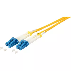 Fiber Optic Duplex Patch Cable ShiverPeaks LC/LC 9/125µ OS1/OS2 20 m