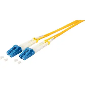 Patch cable ShiverPeaks LC/LC duplex 9/125µm OS1/OS2 0.5 m