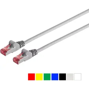 Network cable ShiverPeaks 75711-A-V Cat6A S/FTP halogen-free, twisted pair, 10Gb/s