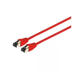 Сетевой кабель S/CONN 08-41054 Красный 5м Cat8.1 F/FTP