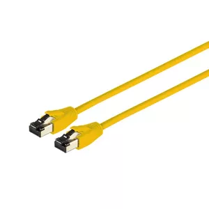 Networking Cable S/CONN 08-41032 Yellow 2m Cat8.1 F/FTP