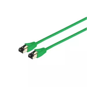 Tīkla kabelis S/CONN 08-41023 Zaļš 1m Cat8.1 F/FTP